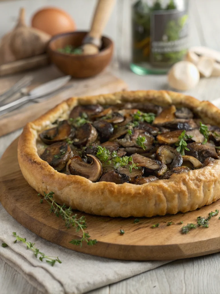 vrai recette croute aux champignons du haut doubs